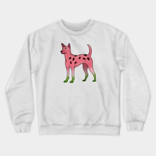 Watermelon Dog Crewneck Sweatshirt